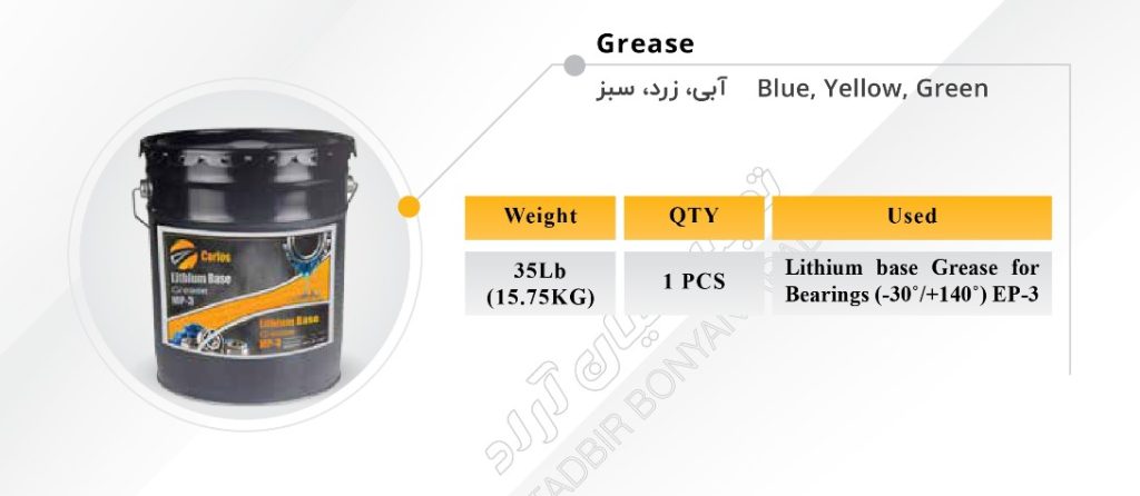 گریس 35 پوندی نسوز